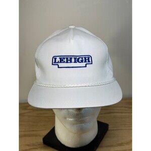 Vintage Lehigh University Denim Strapback Hat Cap‎ USA K-Products